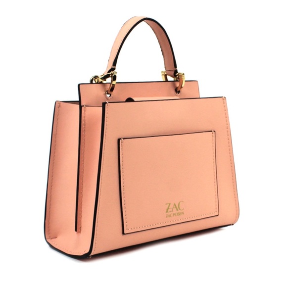 ZAC Zac Posen Bellini Earthette Satchel EUC - Picture 3 of 11